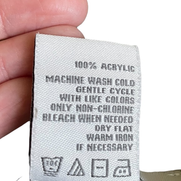 AMERICAN RAG SAGE GREEN KNIT HOODED SWEATER WITH FRINGE - Picture 6 of 8